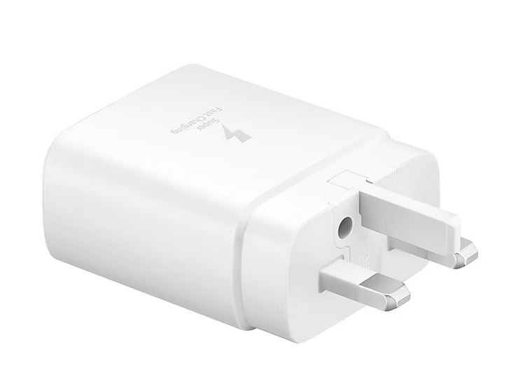 Samsung 45w 2.0 Supported Super Fast Charger with Type-C to C Cable (2025 Stock updated Chip) Black & White colour