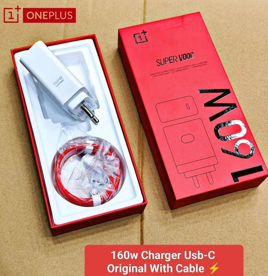 Oneplus  Supervooc 160w Charger Adapter With C To C Cable